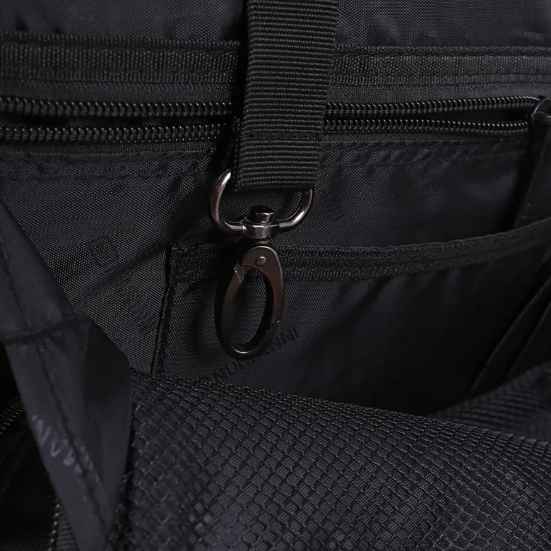 Мужская сумка раздвижная из текстиля Numanni 882 чёрная Мужская сумка раздвижная из текстиля Numanni 882 чёрная