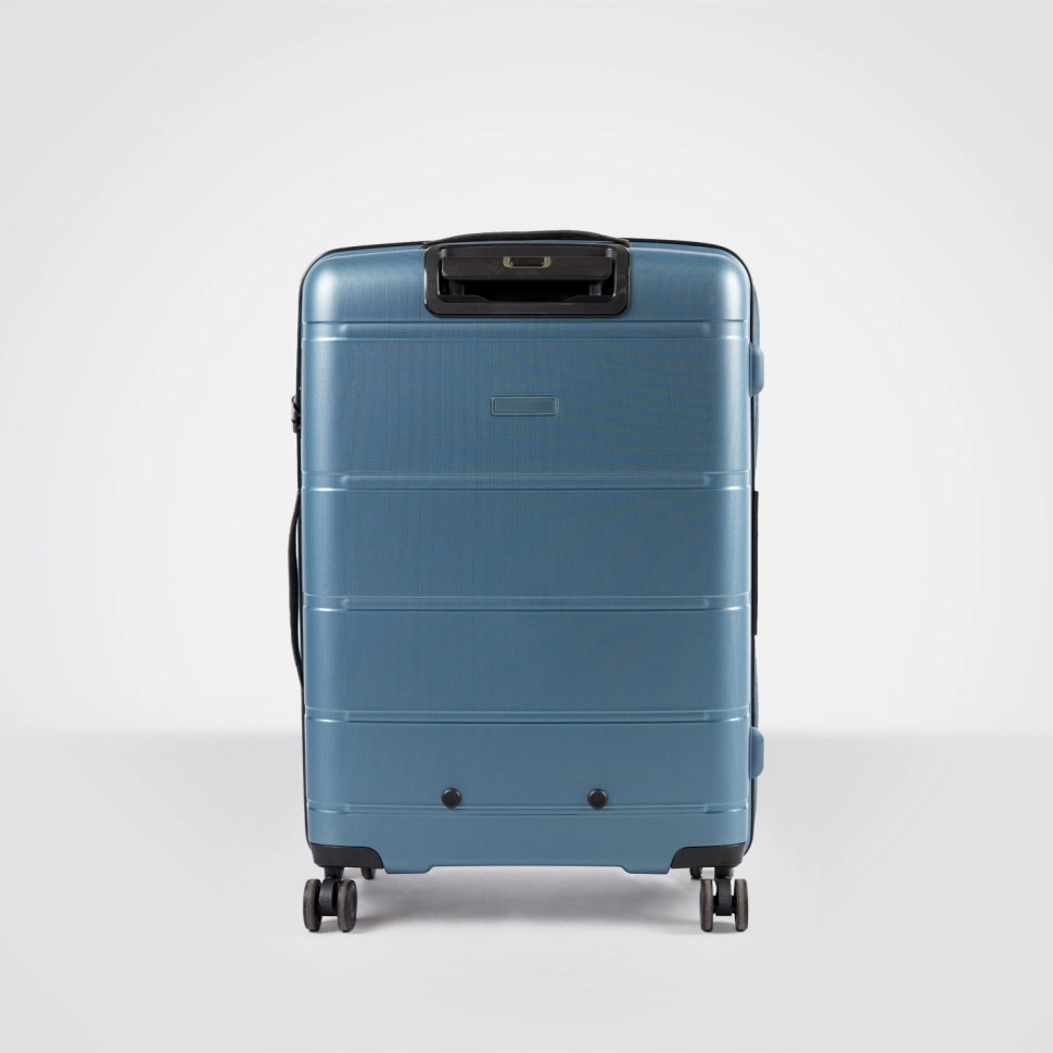 Чемодан Eberhart Link 32L-011 4 колеса голубой