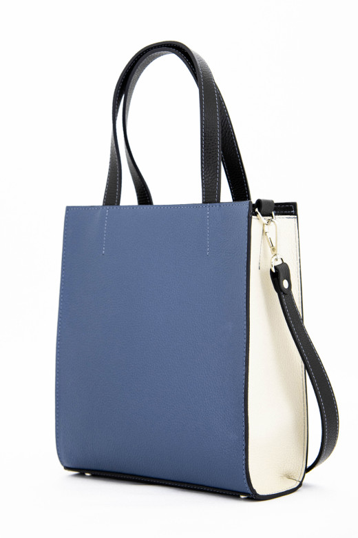 Сумка Protege Ц-554 джинс/бежевый/коричневый флотер Сумка Protege Ц-554 джинс/бежевый/коричневый флотер