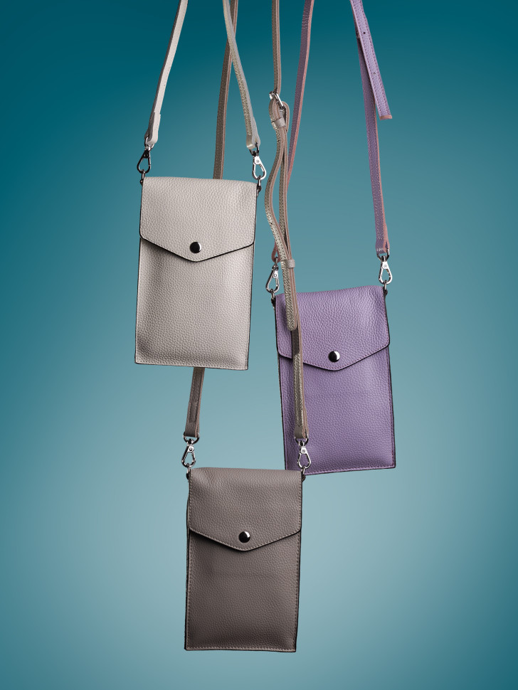 Сумка женская для телефона 5509 white Сумка женская для телефона 5509 white