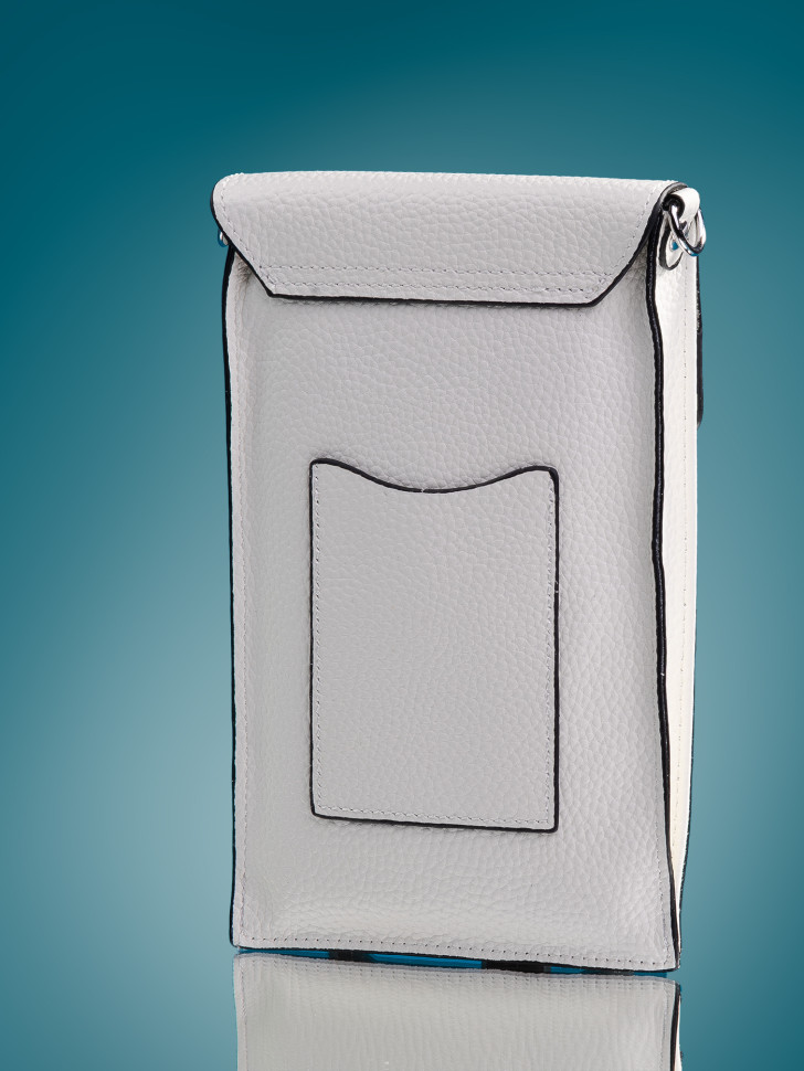 Сумка женская для телефона 5509 white Сумка женская для телефона 5509 white