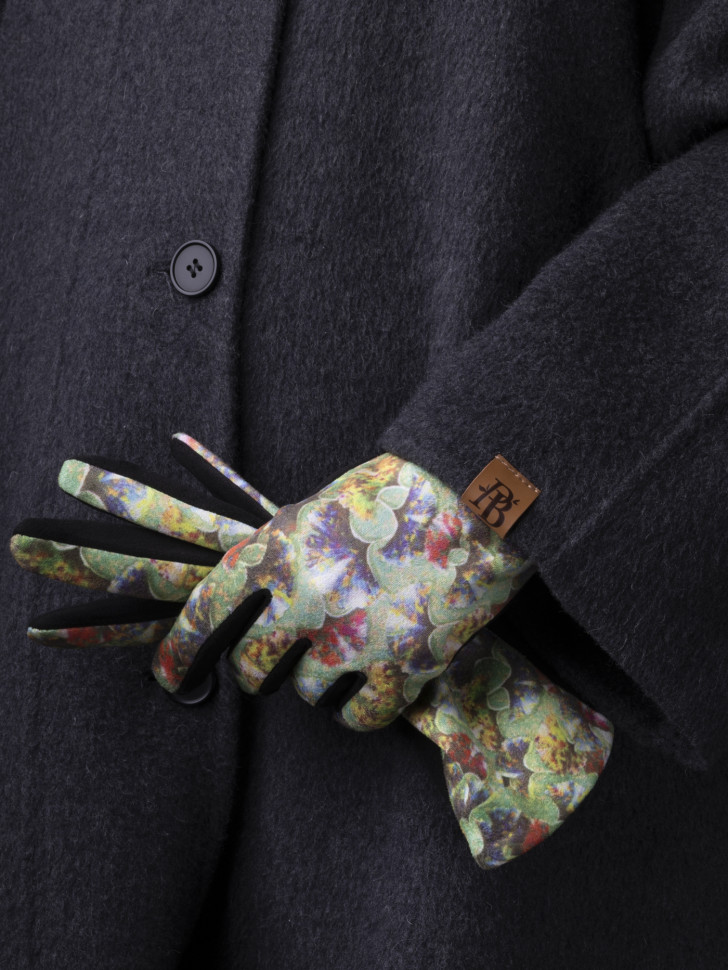 Перчатки женские Ангел 111-30 цветочные поля Перчатки женские Ангел 111-30 цветочные поля