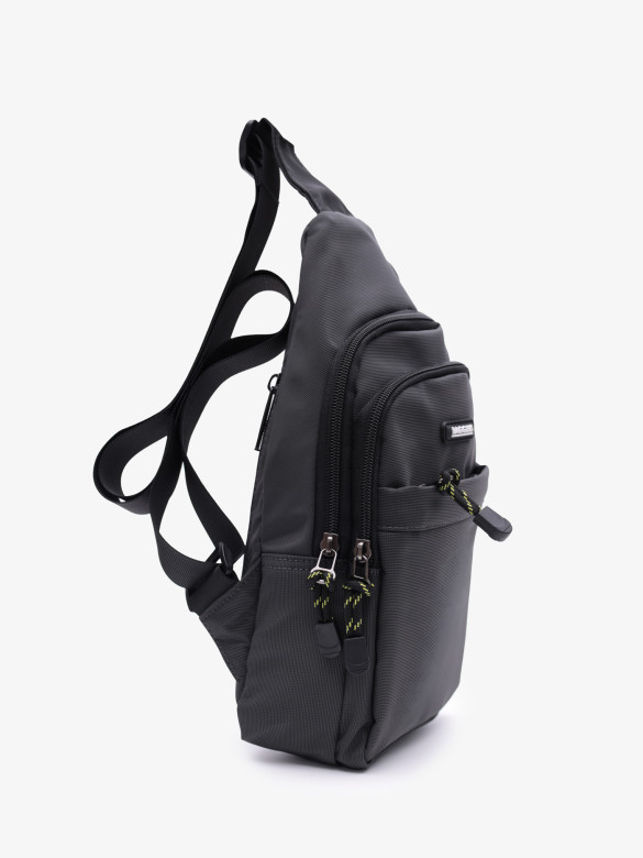 Рюкзак на одно плечо Baggins 3786 серый