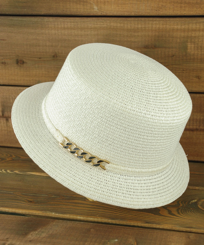 Шляпа женская FIJI29, 50299 белая Шляпа женская FIJI29, 50299 белая