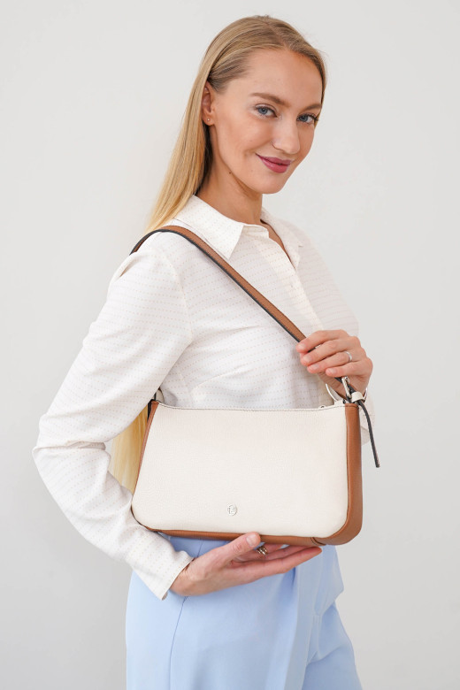 Сумка Protege Ц-549/2 бежевый/кэмел флотер