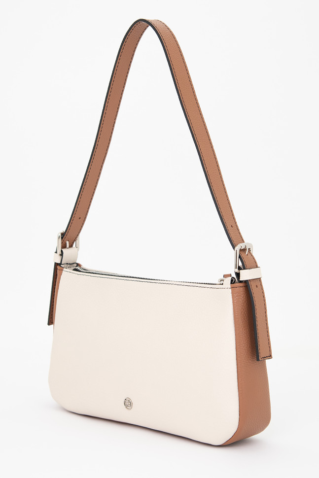 Сумка Protege Ц-549/2 бежевый/кэмел флотер Сумка Protege Ц-549/2 бежевый/кэмел флотер