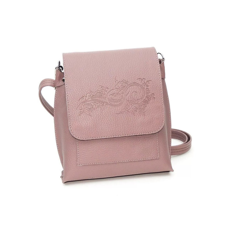 Женская кожаная сумка Natalia Kalinovskaya С86т "Рози" розовая