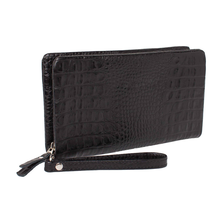 Клатч Lakestone, Crispin Black Caiman