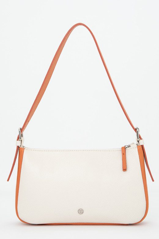 Сумка Protege Ц-549/2 бежевый/оранж флотер Сумка Protege Ц-549/2 бежевый/оранж флотер