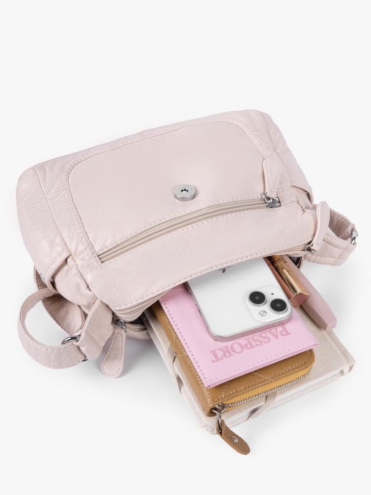 Сумка Runyi, A809 бежевая Сумка Runyi, A809 бежевая