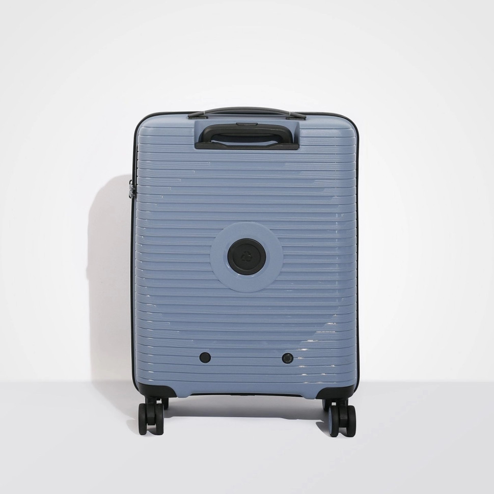 Чемодан Eberhart Eagle 50E-032 4 колеса серо-голубой