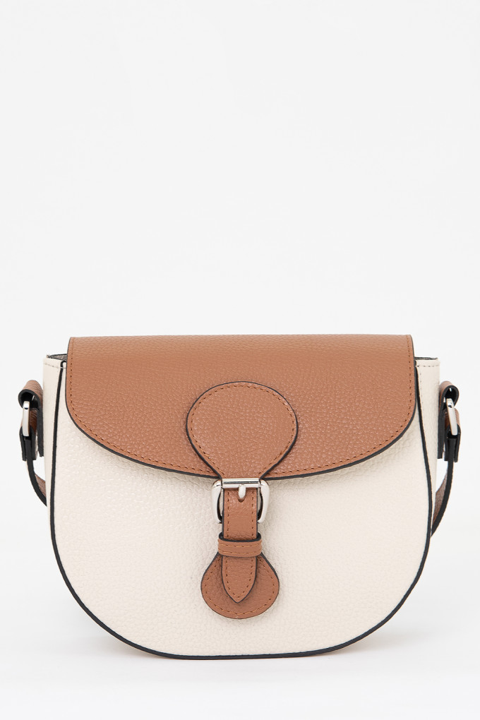 Сумка женская Protege, Ц-529 бежевый/кэмел флотер