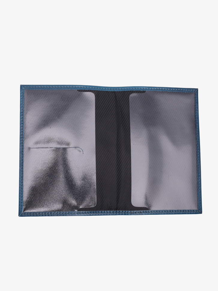 Обложка для паспорта ОП-104ft-1100/103 синий