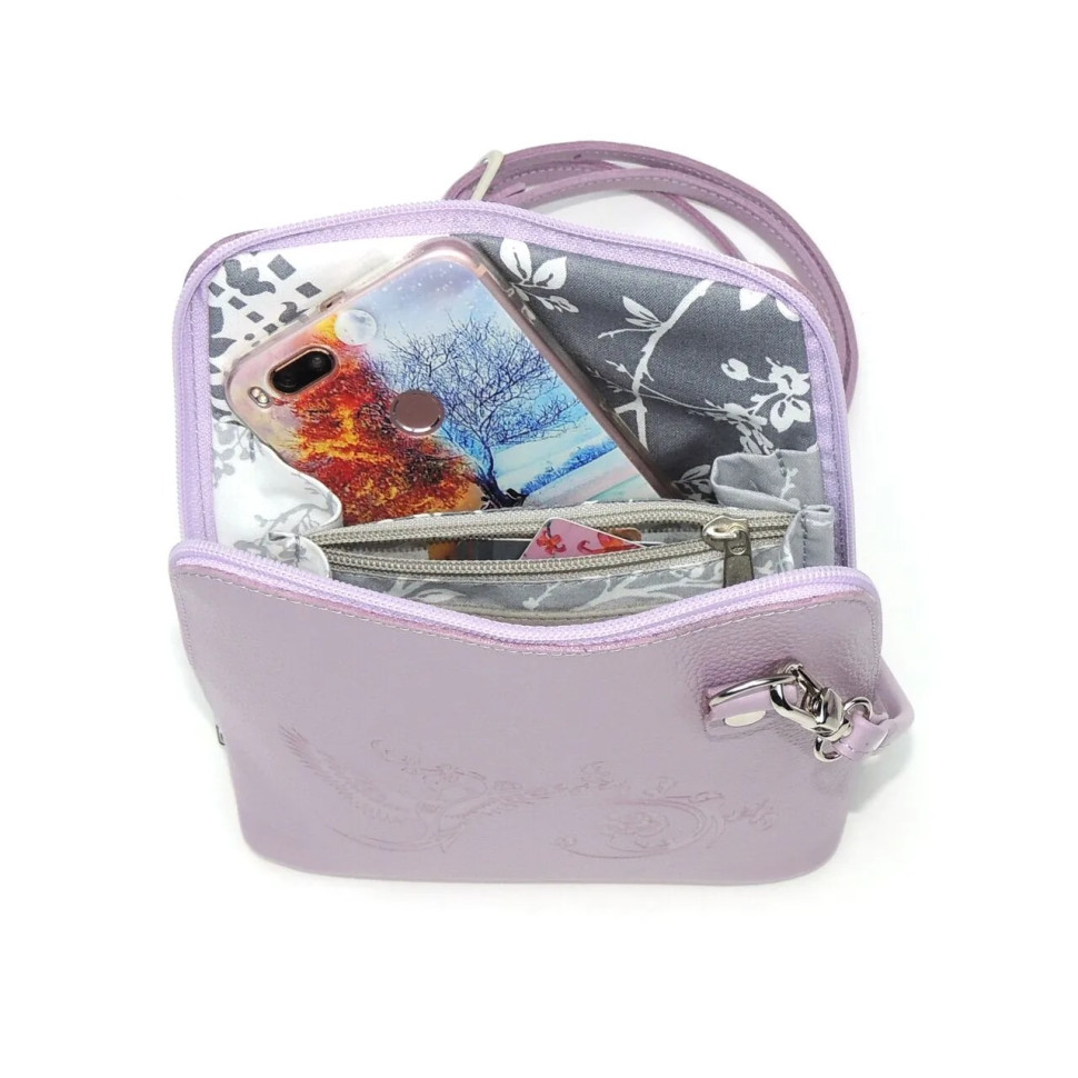 Сумка женская Natalia Kalinovskaya 83п.191 Миранда сирень флотер