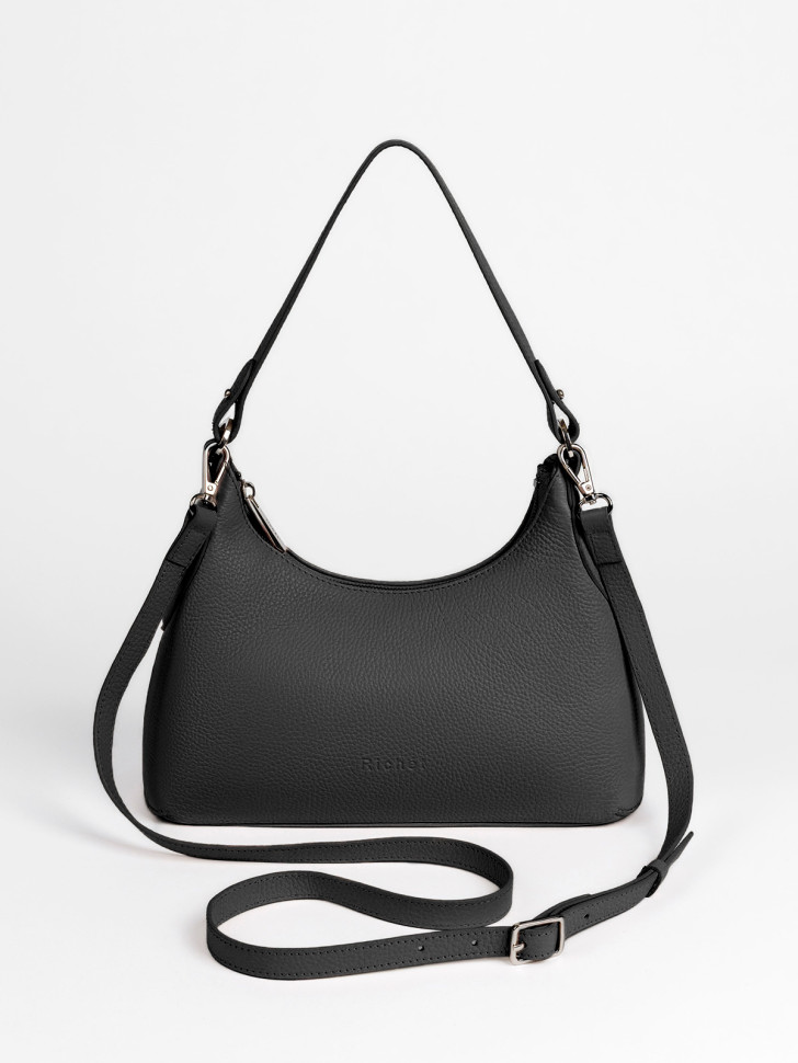 Сумка Richet 3262LN чёрная 376 Сумка Richet 3262LN чёрная 376