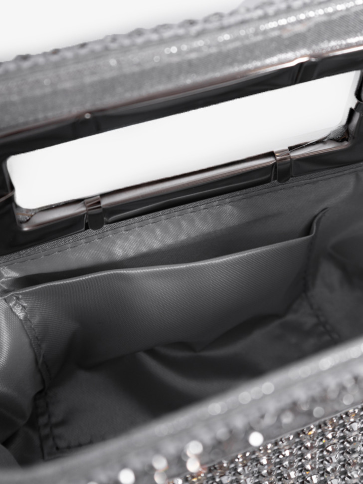 Клатч Baggins ZP029 серебристый Клатч Baggins ZP029 серебристый