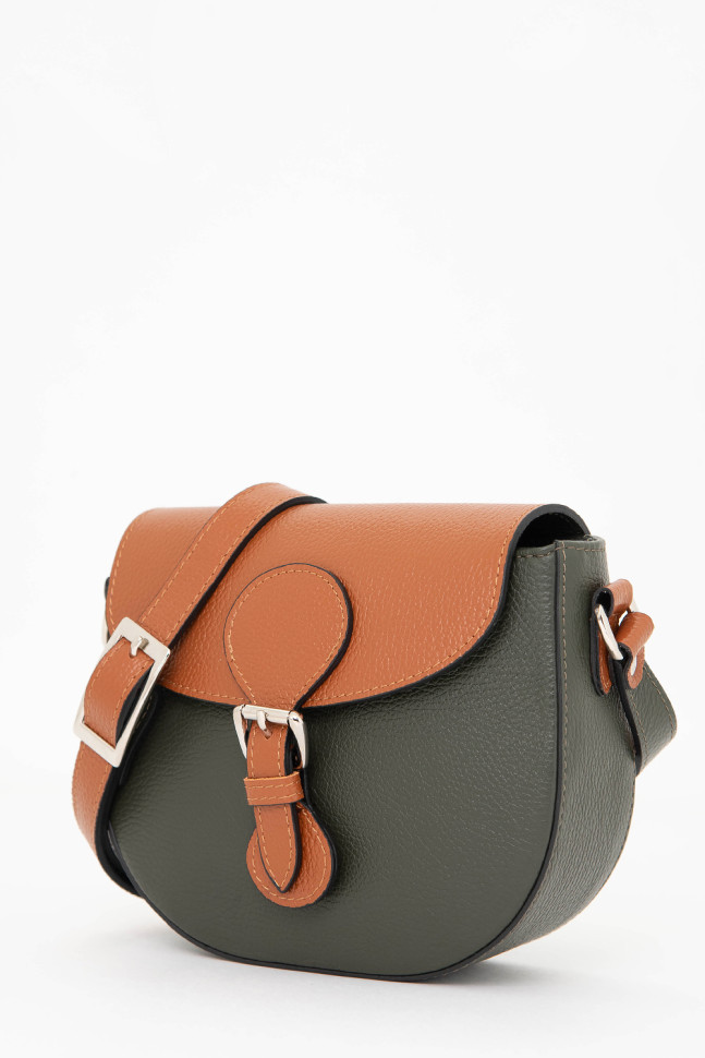 Сумка женская Protege, Ц-529 хаки/рыжий флотер Сумка женская Protege, Ц-529 хаки/рыжий флотер