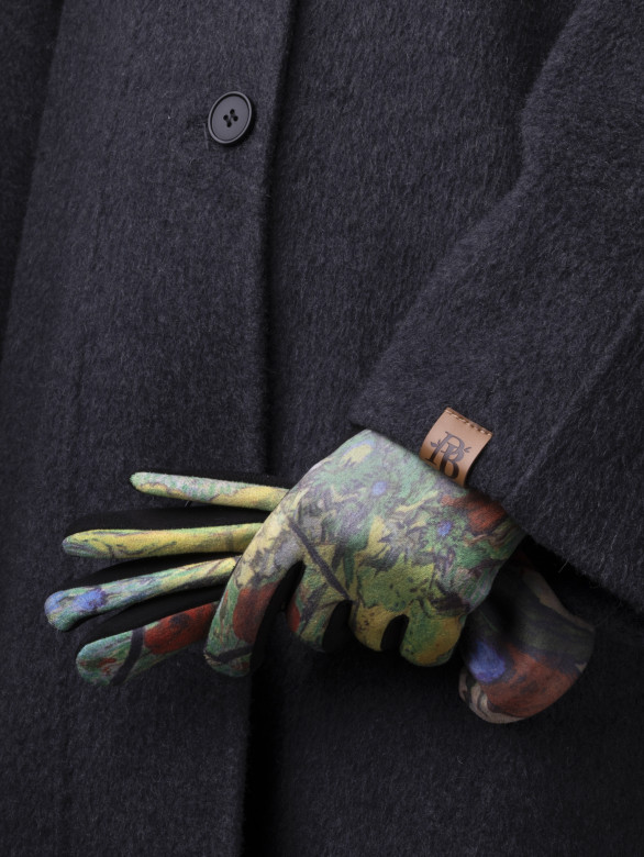 Перчатки женские Ангел 111-27 ваза с цветами