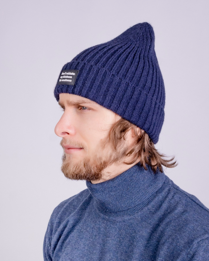 Мужская шапка 12106 MARHATTER василёк Мужская шапка 12106 MARHATTER василёк