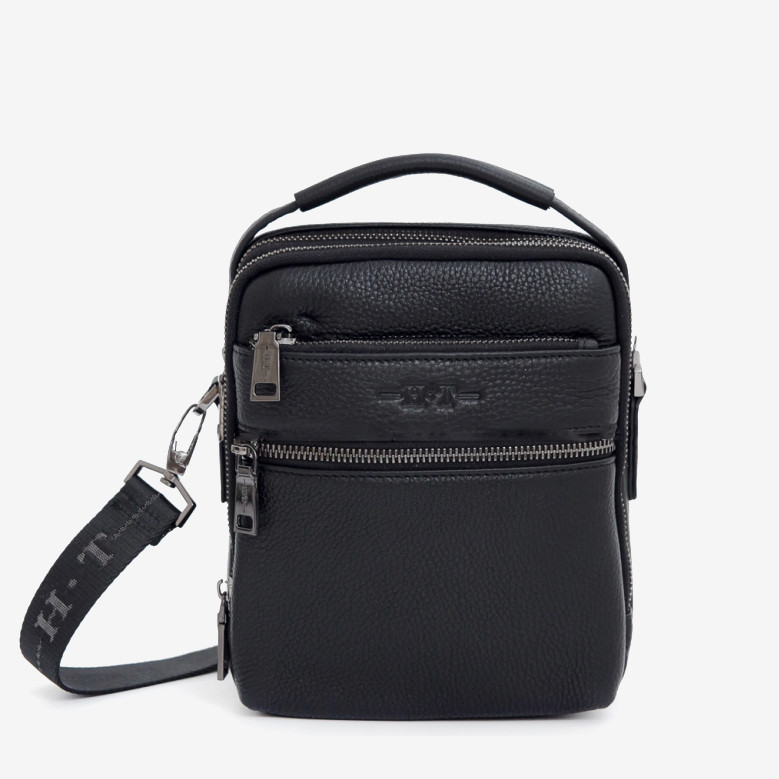 Мужская сумка через плечо Hight Touch 407-13 чёрная