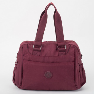 Текстильная женская сумка Bobo 8807 бордо