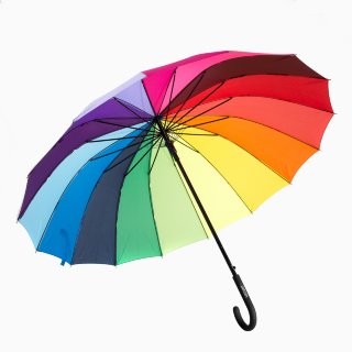 Зонт-Трость женский 006 радуга
