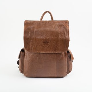 Рюкзак из натуральной кожи ZZnick 3903-1 коричневый