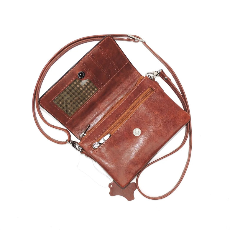 Женская сумочка кошелёк Natalia Kalinovskaya С53т.601 рыжая