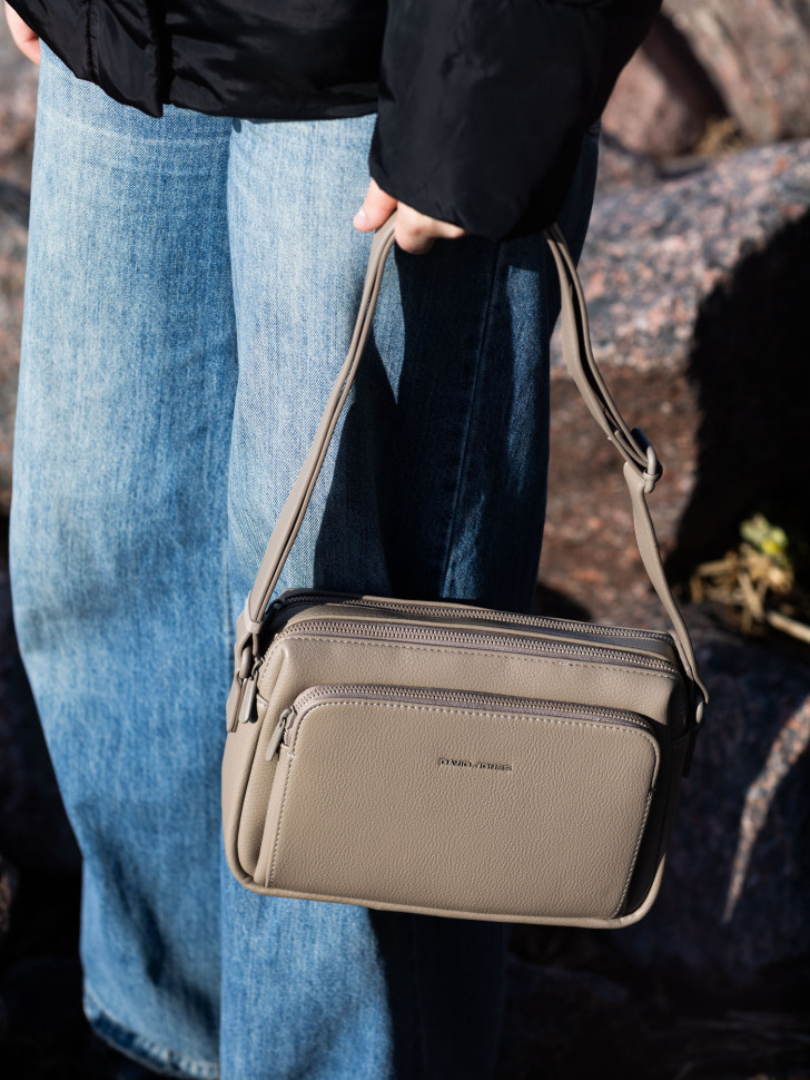 Сумка женская David Jones 7429-1 warm taupe Сумка женская David Jones 7429-1 warm taupe