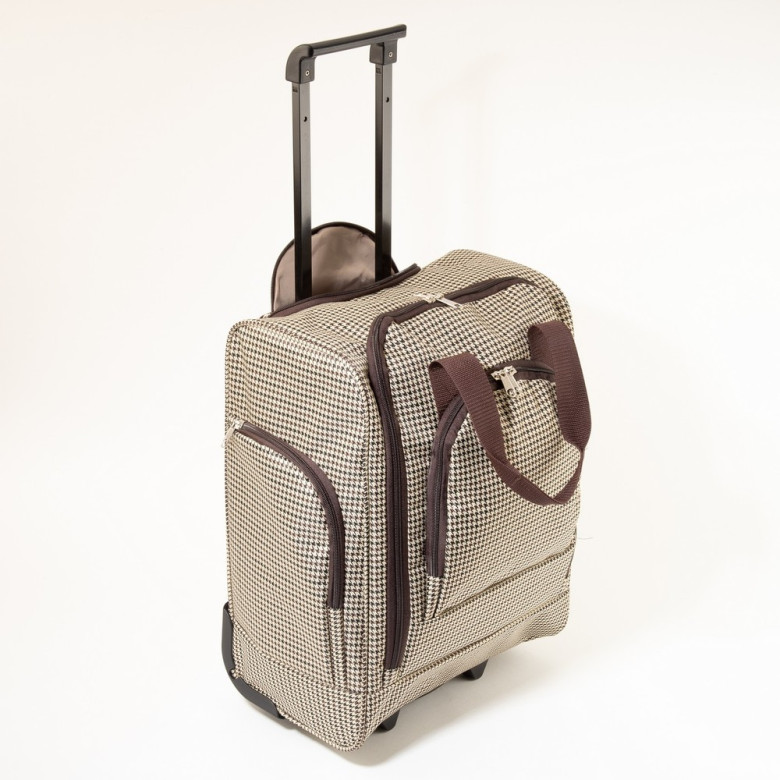 Сумка дорожная на колёсах Voyage 6-301 гусиная лапка