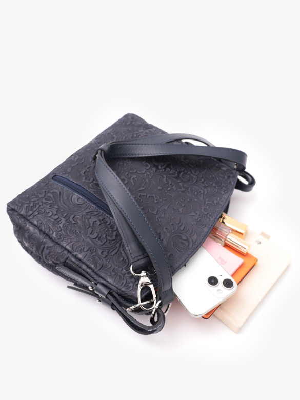 Сумка женская итальянская Roberta Firenze 839 sissi синяя