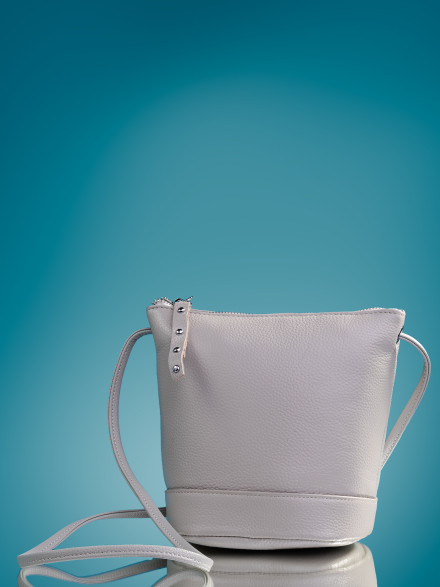 Сумка женская Baggins 5503 светло-серая