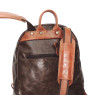 Рюкзак женский Natalia Kalinovskaya Р-43.602-1 «Леона» коричневый/рыжий гладкий