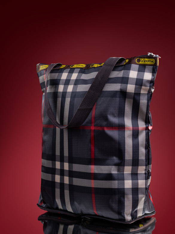 Сумка-трансформер Ж01-05 клетка коричневая Сумка-трансформер Ж01-05 клетка коричневая