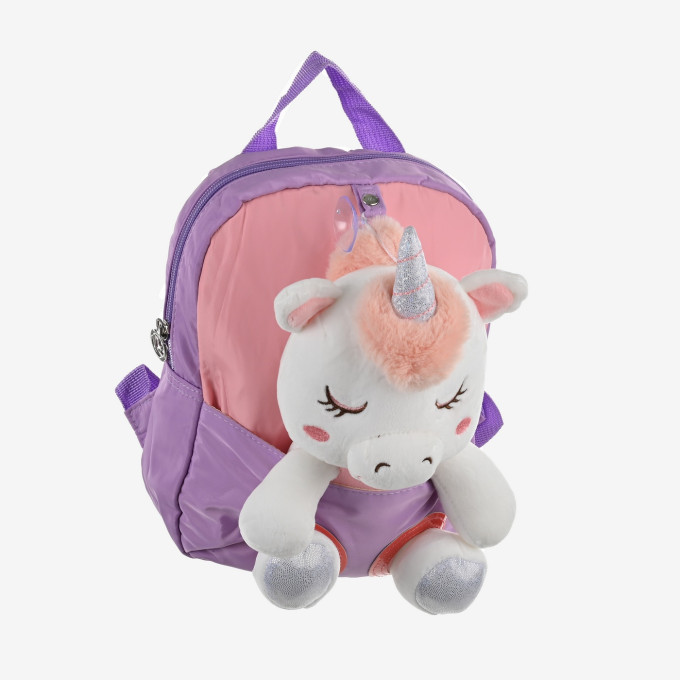 Рюкзак детский Б 2029 Единорог фиолетовый  Рюкзак детский Б 2029 Единорог фиолетовый