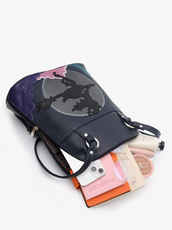 Сумка-трансформер Protege, ДС-226-205 Ведьмочка № 2 синяя