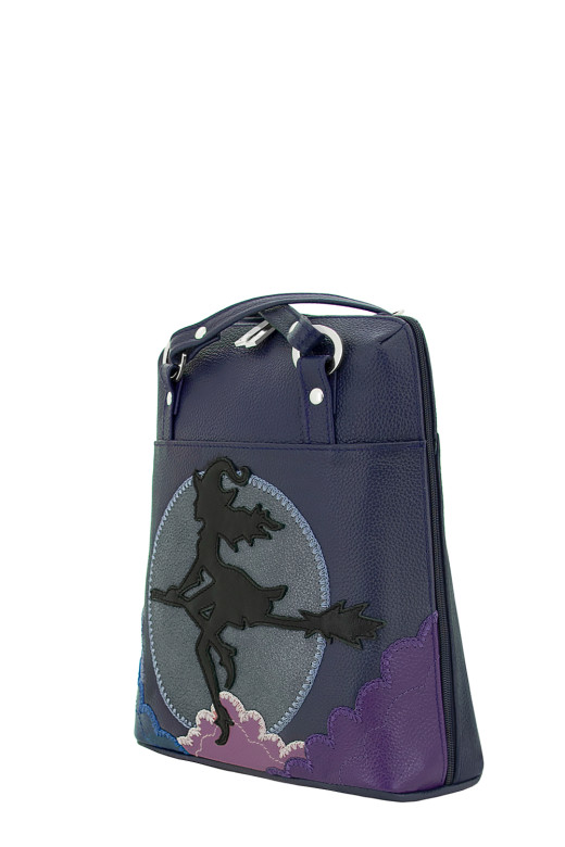 Сумка-трансформер Protege, ДС-226-205 Ведьмочка № 2 синяя