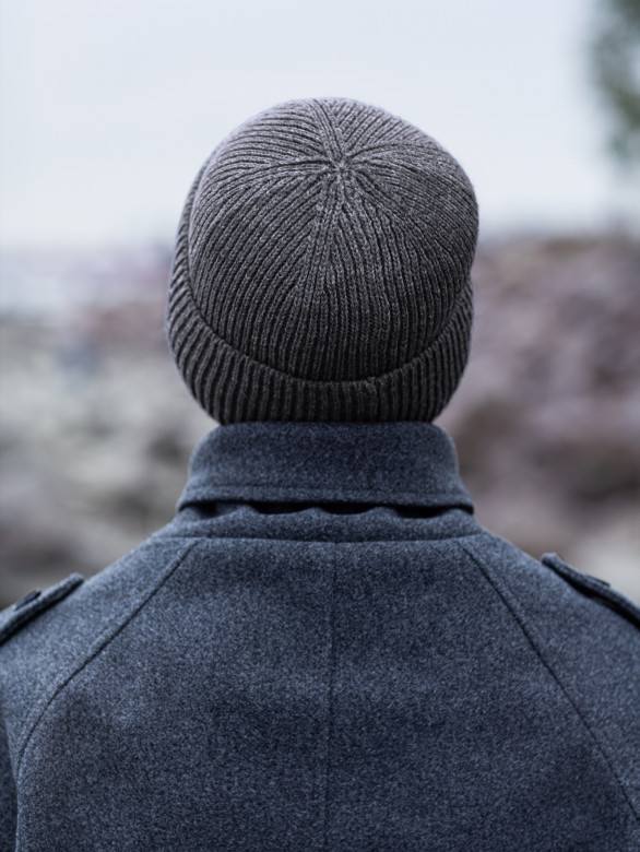 Шапка мужская 12589 MARHATTER дымка (57-59)