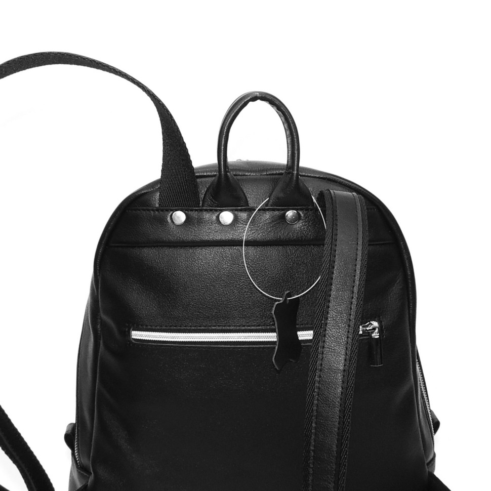 Рюкзак женский Natalia Kalinovskaya, Р43 «Мевис» черный Рюкзак женский Natalia Kalinovskaya, Р43 «Мевис» черный