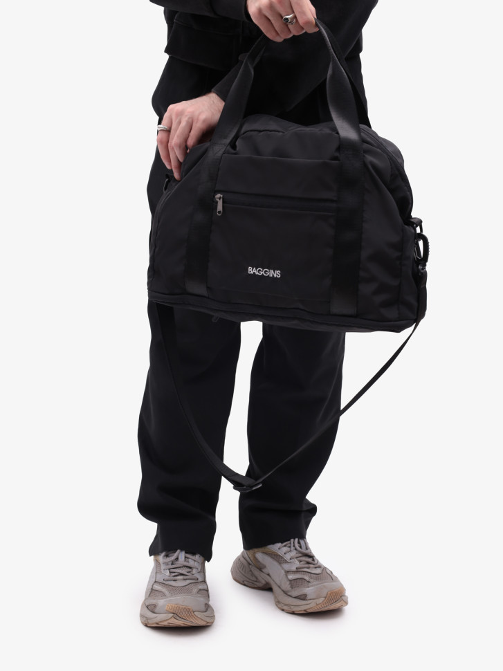 Сумка дорожно-спортивная Baggins 9230 черная Сумка дорожно-спортивная Baggins 9230 черная