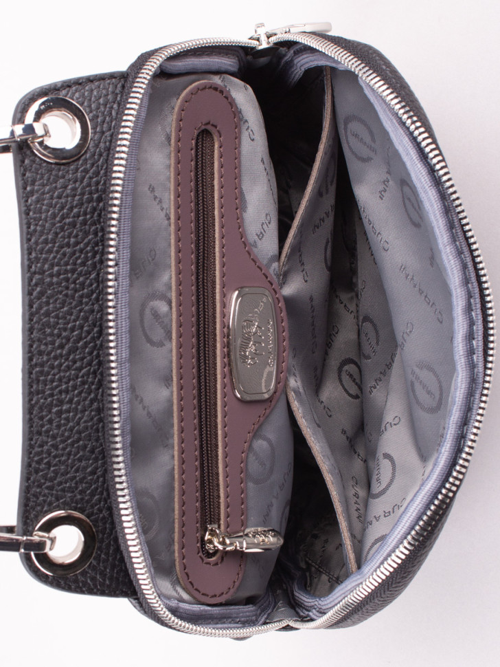 Сумка Curanni 2477 вителло черный ник