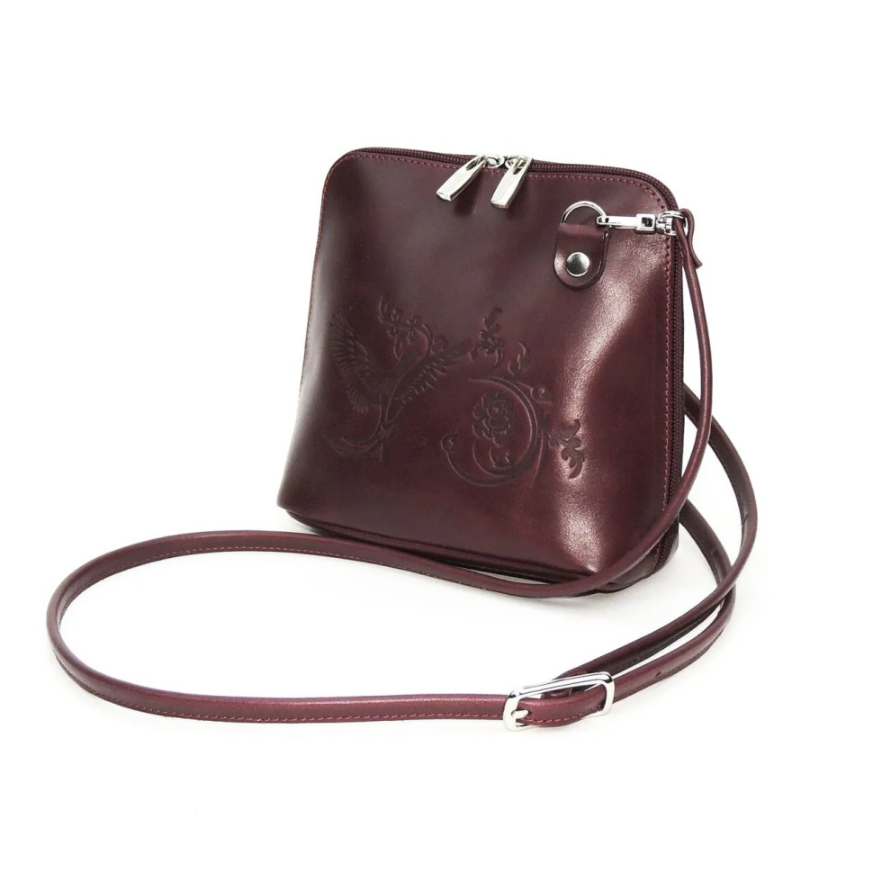 Сумка женская Natalia Kalinovskaya С83п.681 «Анни» птица бордо Сумка женская Natalia Kalinovskaya С83п.681 «Анни» птица бордо