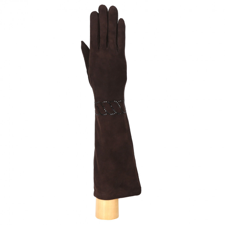 Перчатки FABRETTI 9.88-2 коричневые (размер 6.5)
