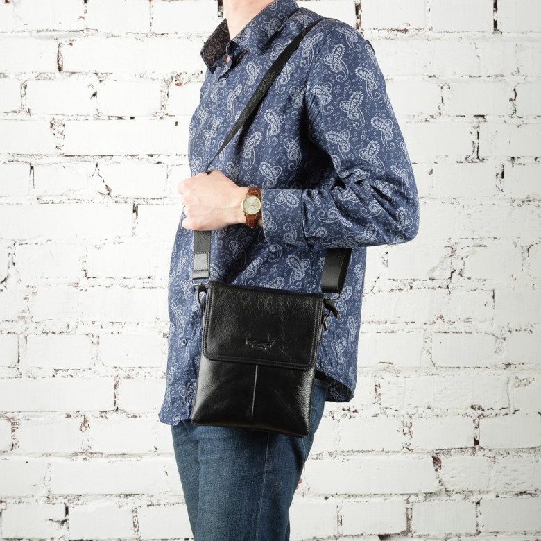 Сумка мужская Cheer Soul 6830 чёрная