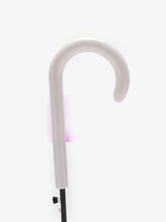 Зонт ТРОСТЬ женский 1601 Три Слона прозрачный красный/бордо