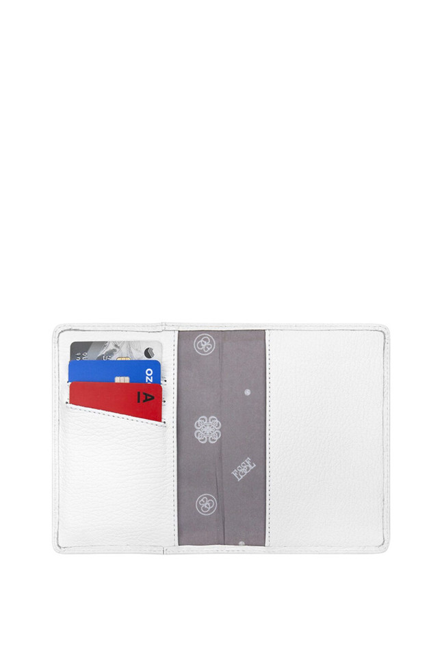 Обложка для паспорта 79222 PAGE КРИСТАЛЛ кайман белая