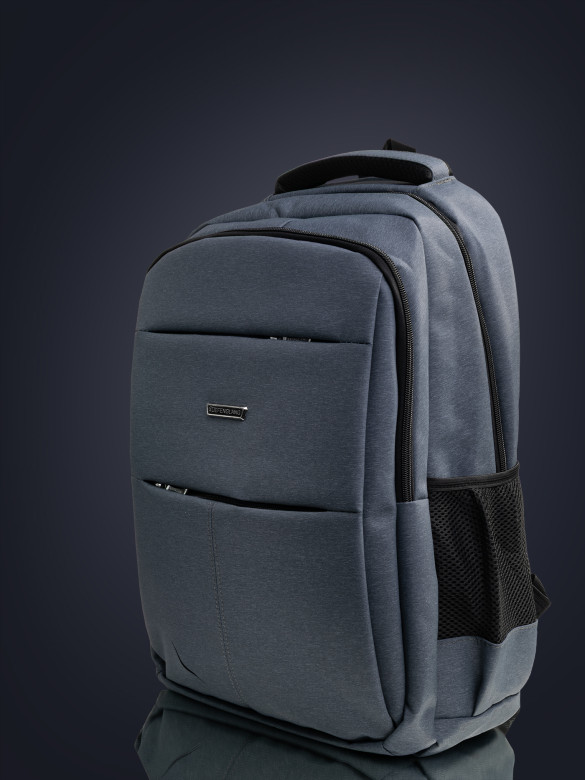 Рюкзак городской с нагрудным ремнём 2268 серый Рюкзак городской с нагрудным ремнём 2268 серый