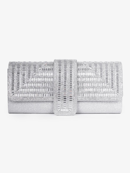 Клатч Baggins CH4123 серебристый