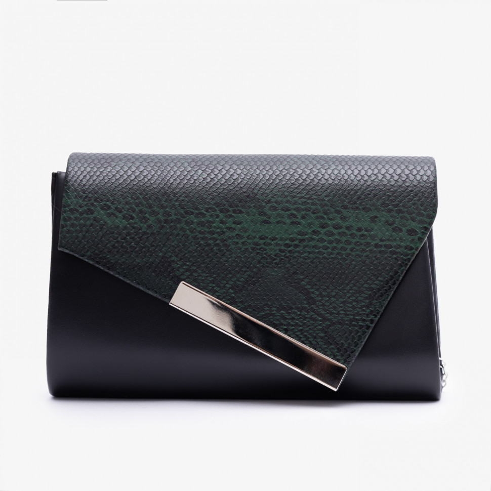 Клатч женский Funxilan 1704 black/green