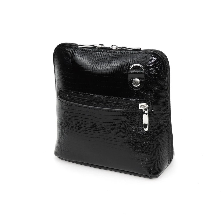 Сумка женская Natalia Kalinovskaya С 83р.911 «Бенте» чёрная рептилия